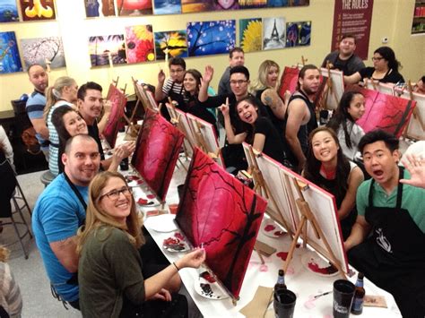 Paint and sip in Orange County