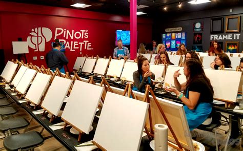 Painting Experience at Pinot's Palette Dublin