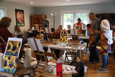 Painting Workshop at Pinots Palette