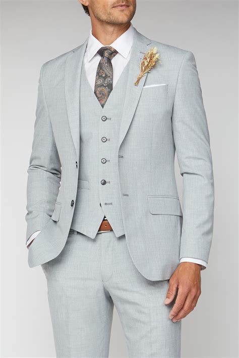 Pale gray suit inspiration