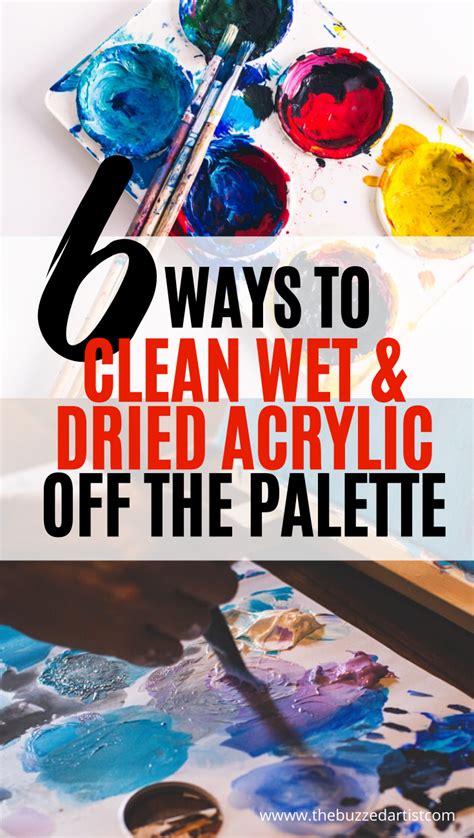 DIY palette cleaning solutions