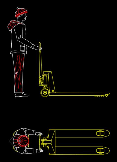 Palette Jack Cad Dwg Block Management