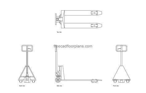 Palette Jack Cad Dwg Collaboration