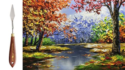 Palette knife painting