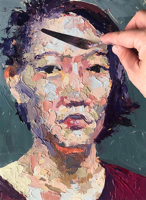 Palette Knife Painting for Portraits