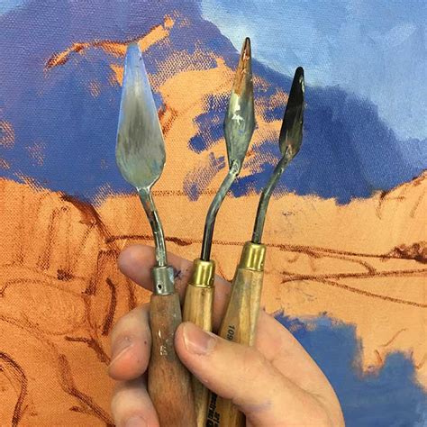 Palette Knife Shading Techniques