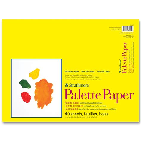 Palette Paper Pad Care