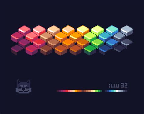 Palette Pixel Art Example 6