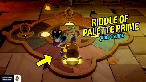 Palette Prime Riddle Clues