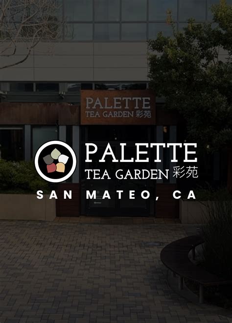 Tea Blends at Palette Tea House San Mateo