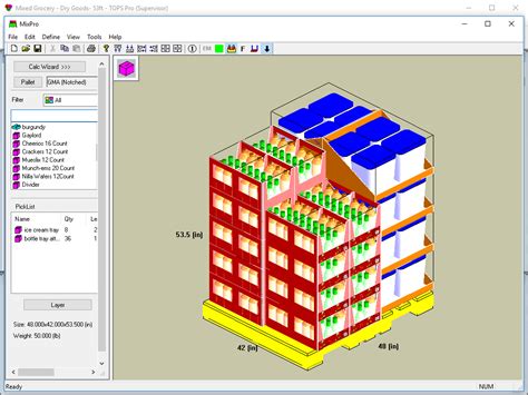 Palletization software