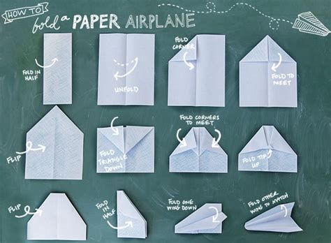 Paper Airplane Folding Techniques