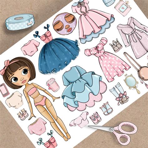 Paper Dolls Accessories