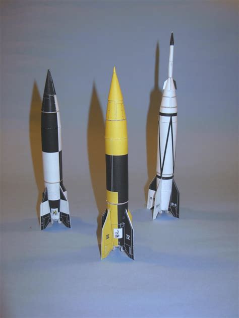 Paper model aircraft rocket