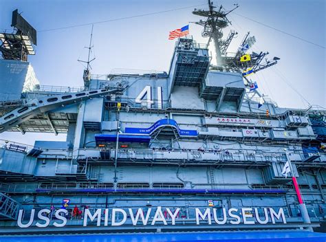 Parking near USS Midway Museum