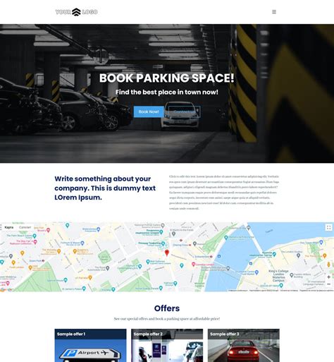 Parking Website