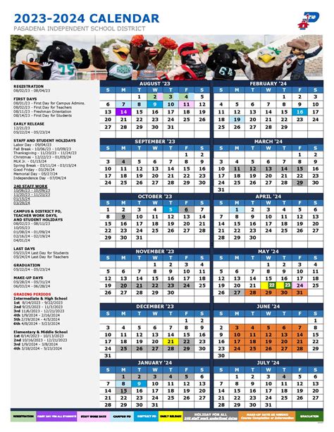 Pasadena Isd School Calendar Updates