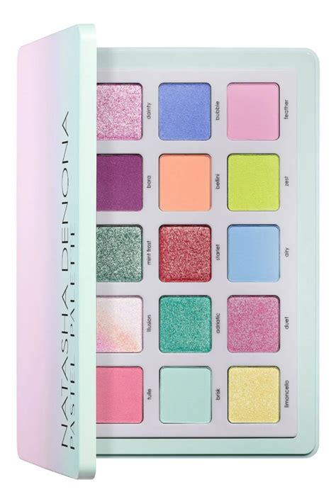 Pastel Eyeshadow Palette Application