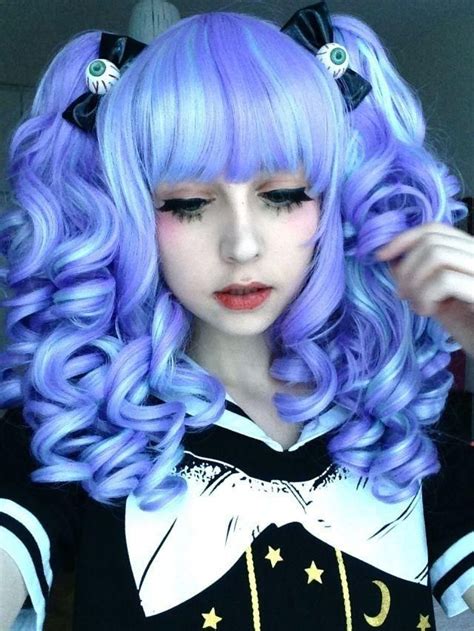 Pastel goth hairstyles