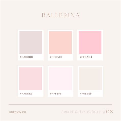 Pastel Orange Pink Color Palette