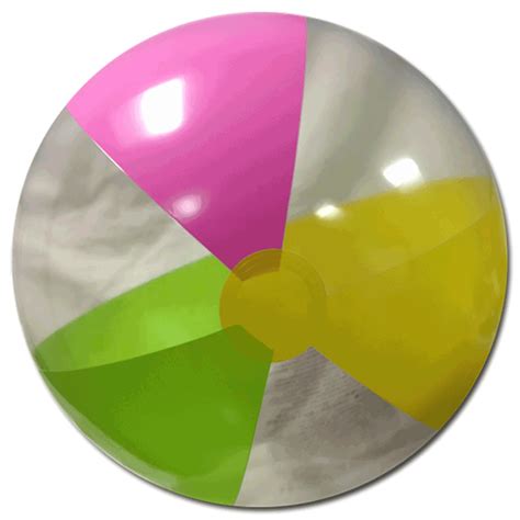 Pastel Paradise Beach Ball Color Palette