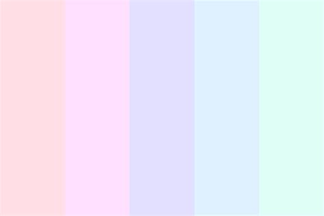 Pastel Pink and Mint Color Palette