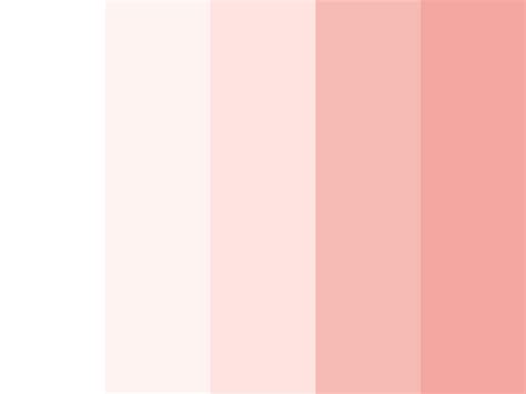 Pastel Pink and White Color Palette