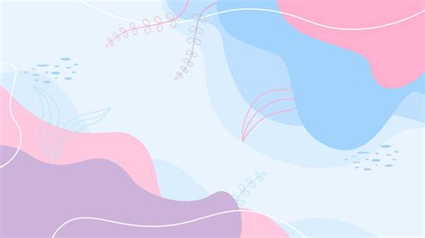 Pastel Pink and Blue Digital Design