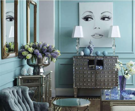 Pastel Pink and Blue Interior Design