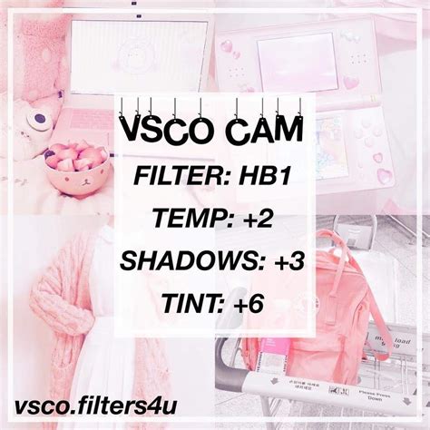 Pastel Pink Filters