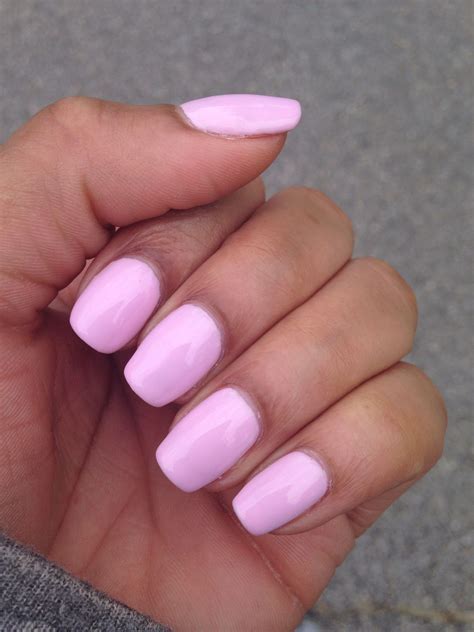 Pastel pink nail art