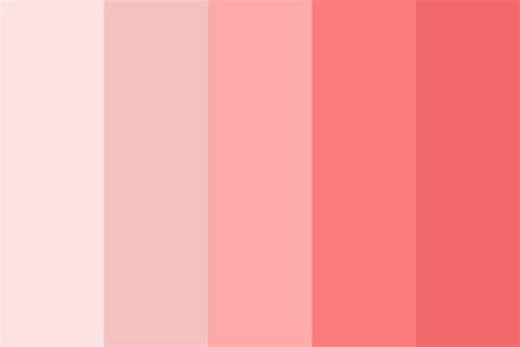 Pastel Pink Shades