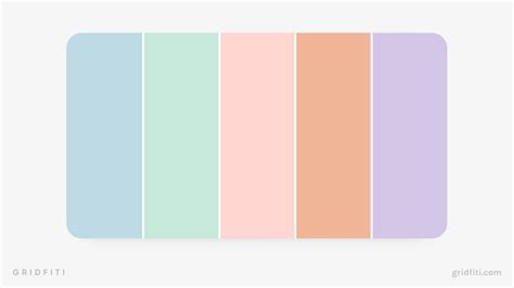 Pastel Productivity Color Palette