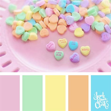 Pastel Valentine's Day Color Palette