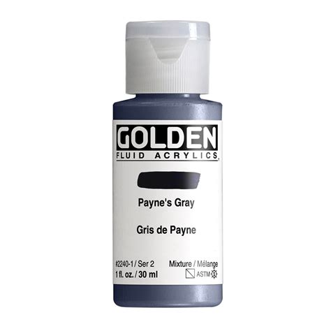 Payne's gray gouache paint