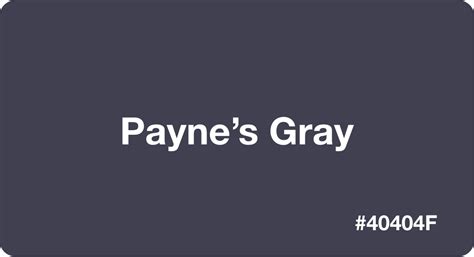 Payne's Gray