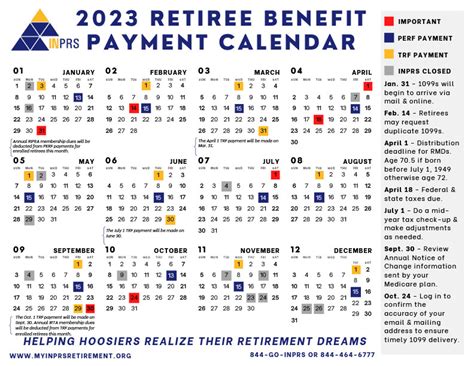 Payroll Calendar and Retirement Planning