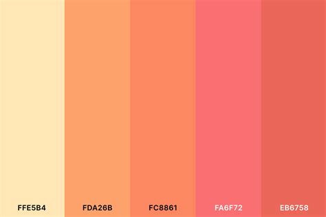 Peach Color Palette 3