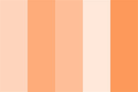 Peach Fuzz Color Palette