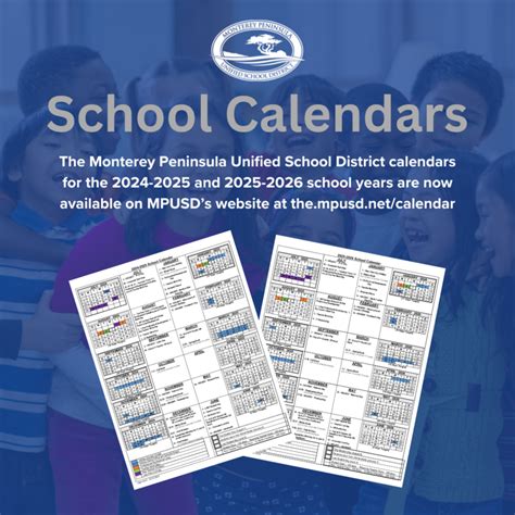 Peninsula School District Calendar Overview