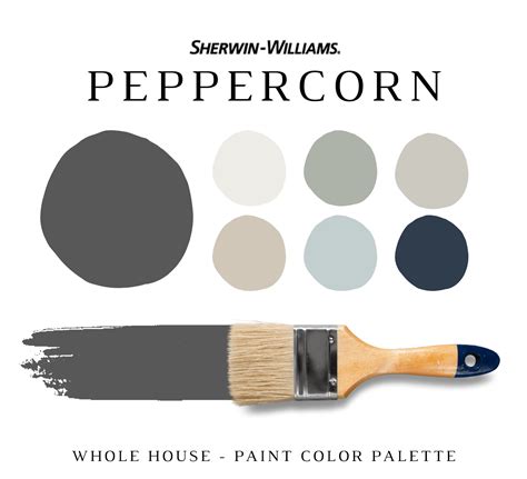 Peppercorn Color Palette Design Inspiration