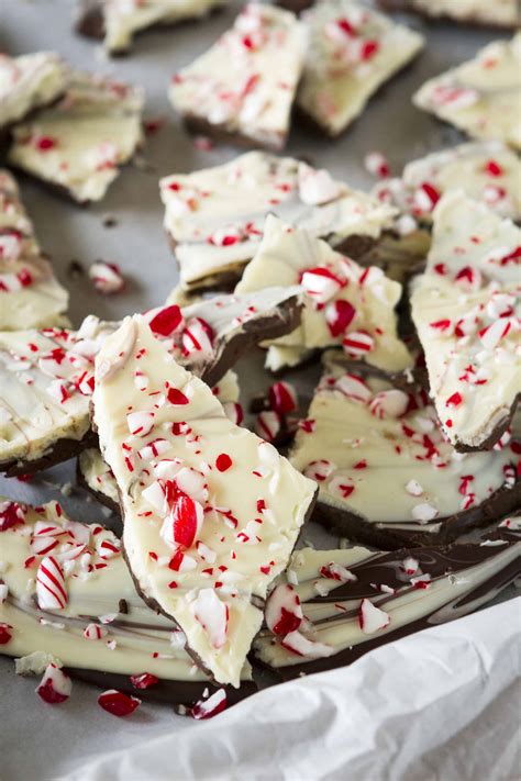 Peppermint bark for advent calendar