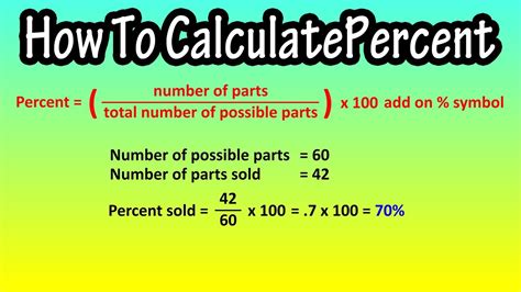 Percentage Calculation Example