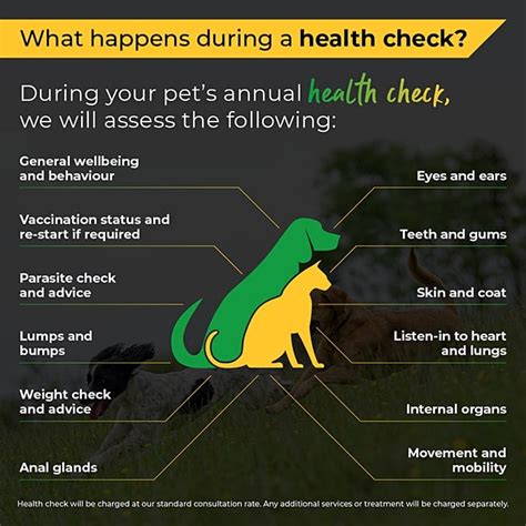 Pet wellness checks