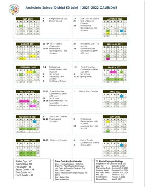 PGCPS School Calendar