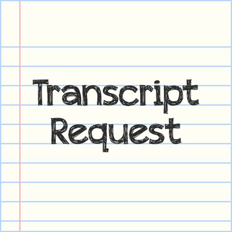 Phone Transcript Request