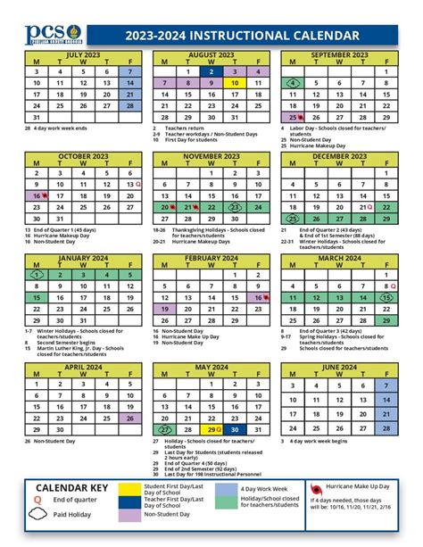 Pinellas Schools Calendar Image 1