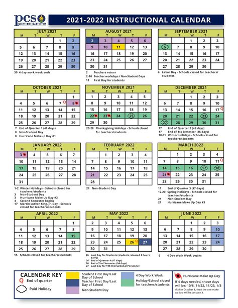 Pinellas Schools Calendar Image 2