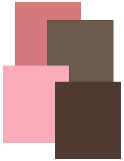 Pink and Brown Color Combinations