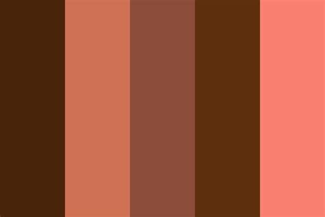 Pink and Brown Color Palette